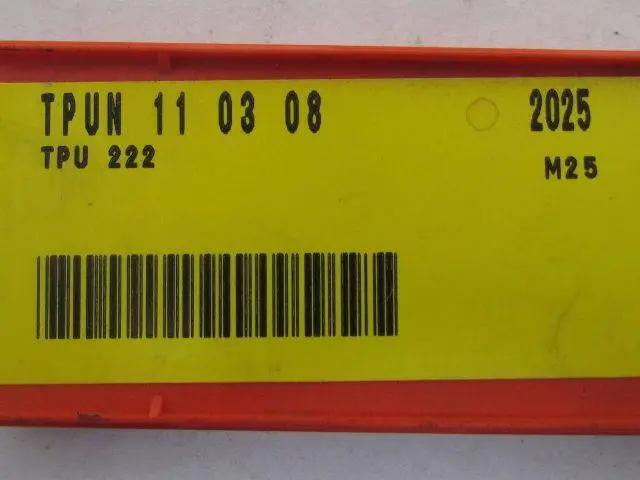 Sandvik TPUN 11 03 08 2025 TPU 222 Carbide Turning Insert Grade 2025 Box of 10pc