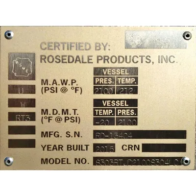 NEW ROSEDALE 8303RTJD2100S304LC