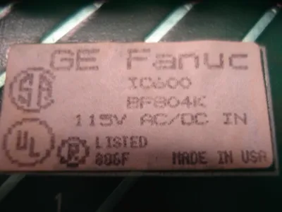 USED FANUC IC600BF804K USED INPUT MODULE