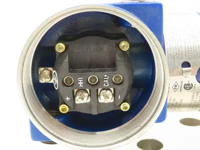 Foxboro IDP10-DF1B01F Pressure Transmitter 0-200"H2O 3" Flanged Sensor 12-42VDC