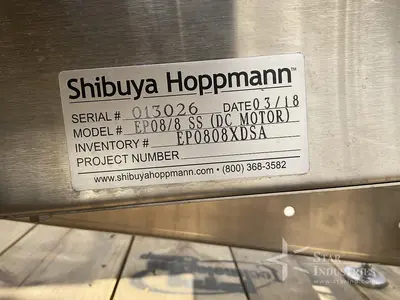 Used 2018 SHIBUYA HOPPMAN EP08/8 Cappers | Star Industries #1253476