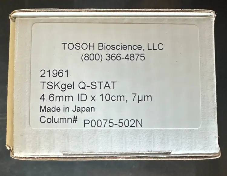 New | in-Stock Tosoh 21961 Miscellaneous Laboratory Equipment California US | CAL-L Enterprises #1459171