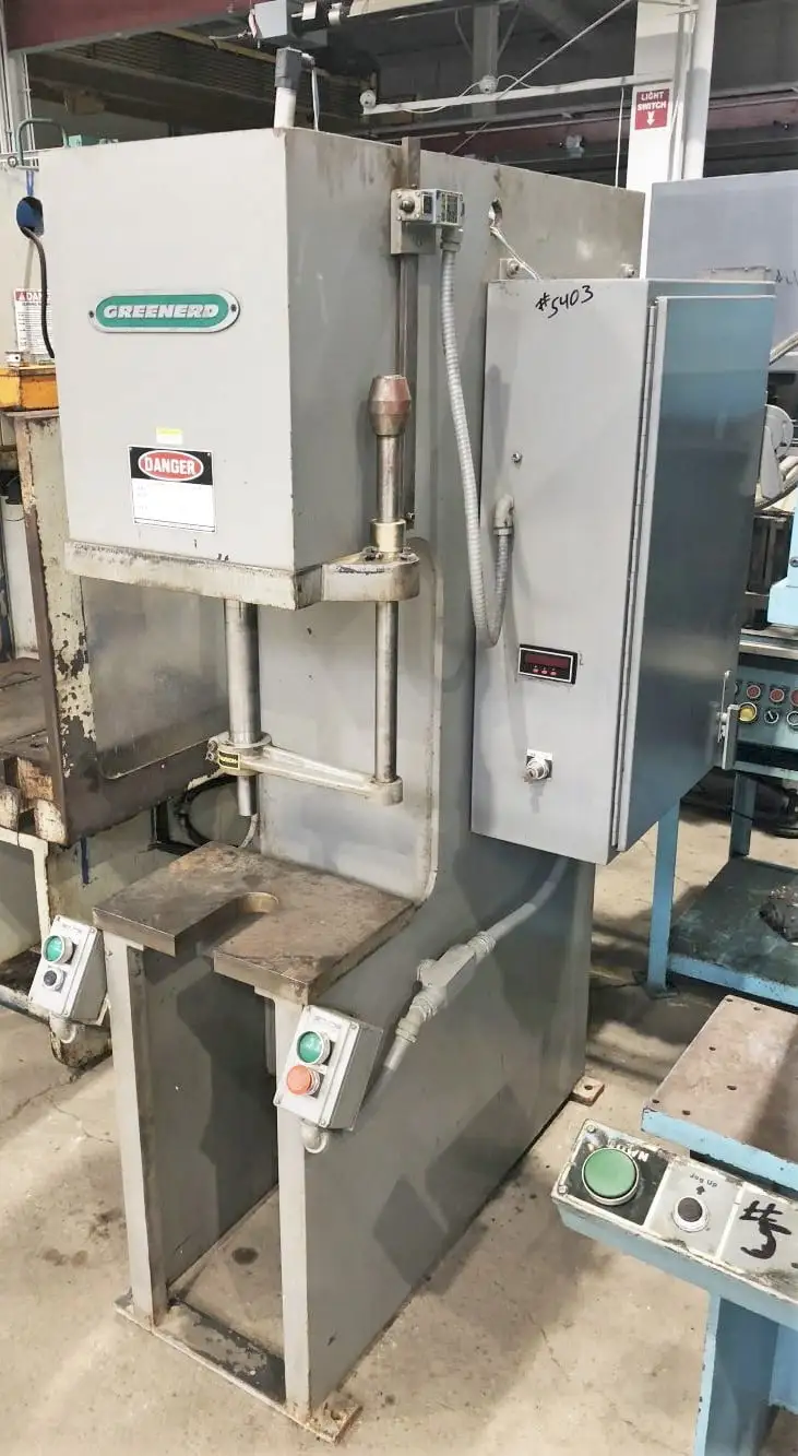 USED 1983 GREENERD PRESSES GREENERD HA-8-8 PRESS