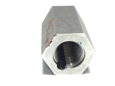 Nova 450054257 Hex Coupling Thread Steel 1 1/8″ (25pc/bx)