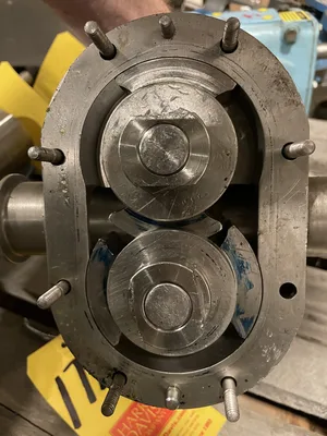 Waukesha Model 18 Rotary Lobe Displacement Pump 17GPM