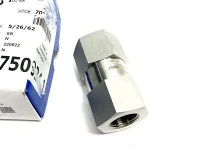 New | in-Stock Swagelok Stainless Steel Poppet Check Valve, In-line Pump & Valve Parts Michigan US | Maverick Industrial Sales #1496121