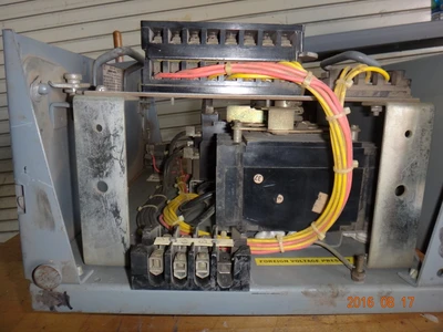 Cutler Hammer Size 2 9800 Unitrol MCC Bucket No door 25 HP 480 V