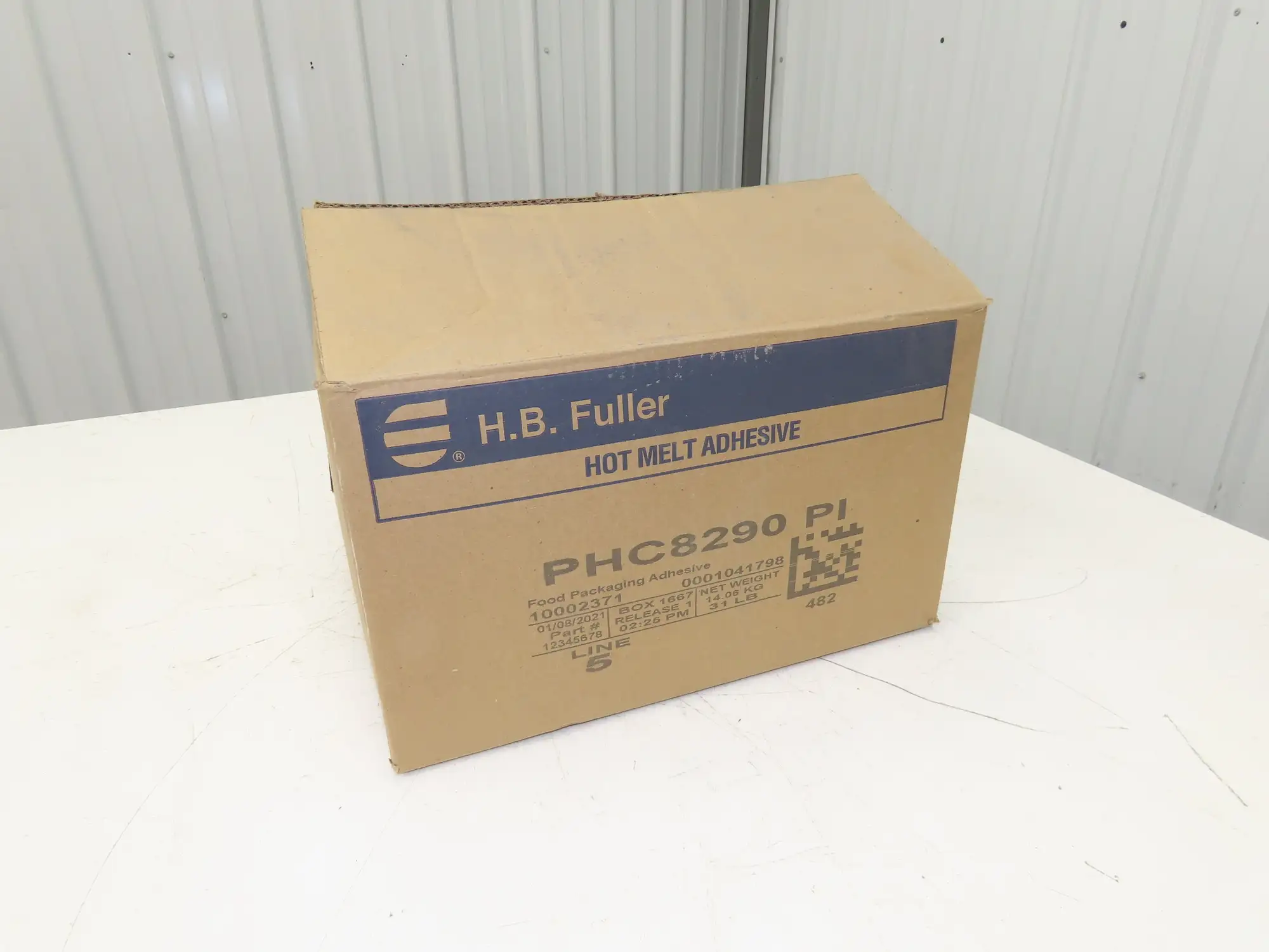 HB Fuller PHC8290 Hot Melt Adhesive Food Grade Packaging Glue 31lbs