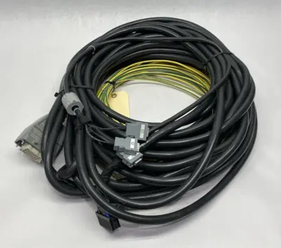 USED FANUC ROBOTIC POWER CABLE HARNESS RCC NON-FLEX 20M/STD -B