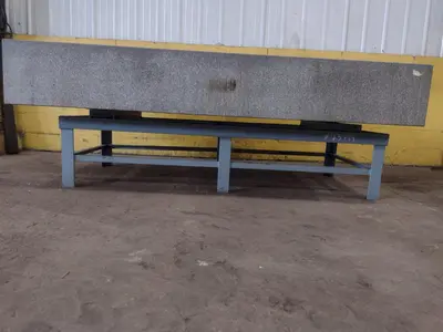 8' X 4' X 14" CHALLENGE PRECISION LAYOUT INSPECTION GRANITE TABLE: STOCK #23799