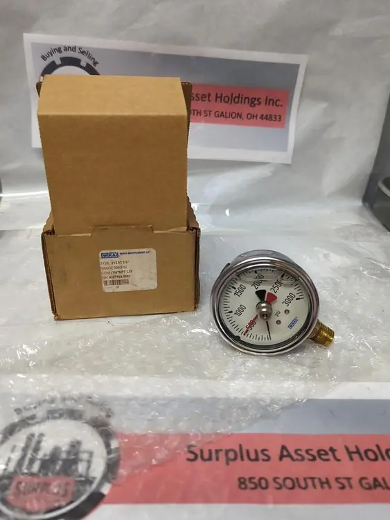 New | in-Stock WIKA 9767150-0002 Universal Pressure Meters Ohio US | Surplus Asset Holdings #1239577