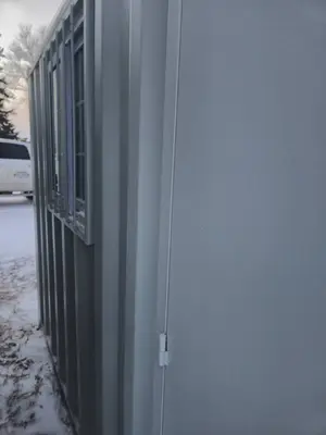 11 Foot Container Cabin w/ Side Door & Window