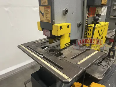 Used 2016 MARVEL MANUFACTURING MSIW66S Ironworkers Michigan US | Vander Ziel Machinery Sales #482658