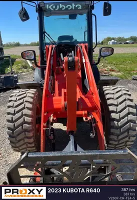 Used 2023 KUBOTA R640 Wheel Loaders Indiana US | Proxy Equipment #1388930