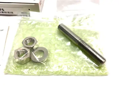USED KEYENCE ADJUSTABLE BRACKET MOUNTING SCREW 85MM LENGTH