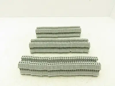 Allen Bradley 1492-J4 Feed-Through Terminal Block Gray 4mm Sq  Lot of 120