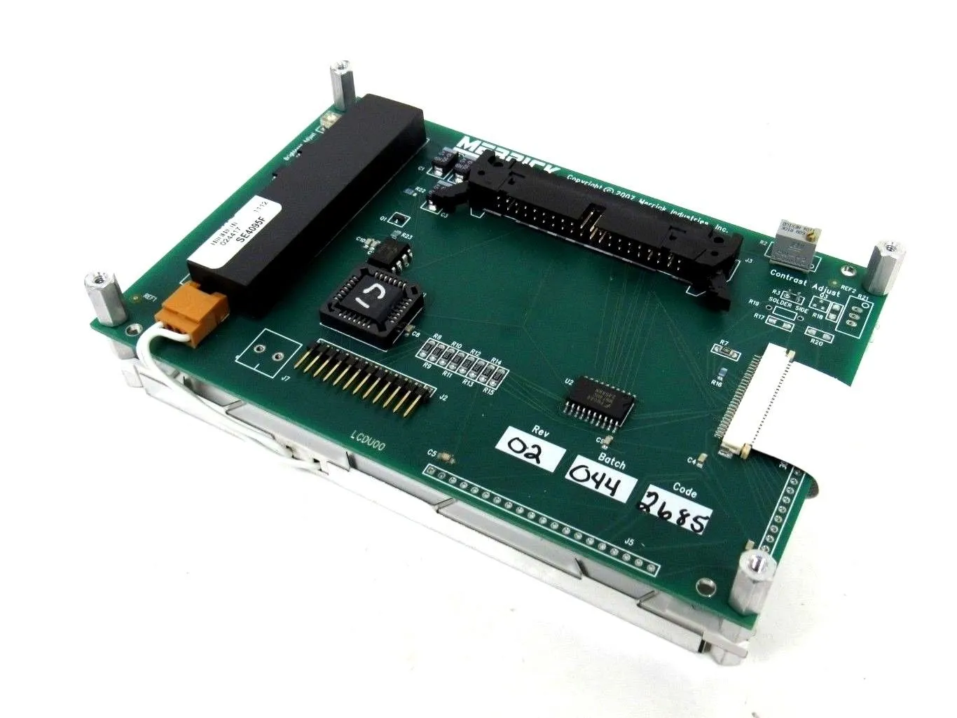 NEW MERRICK M22711-1 DISPLAY AND BOARD SP14N001-Z1 M227111 REV 02 P06576-008
