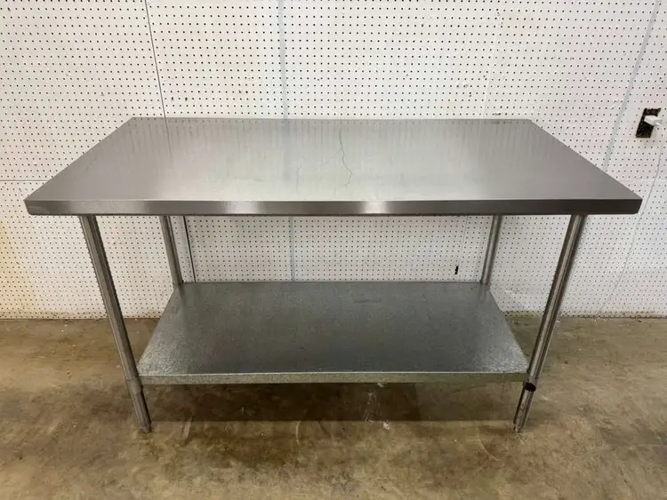 Used Falcon Restaurant Supply Used Stainless Steel 60"x 30" Table Food Prep Tables Illinois US | Falcon Restaurant Supply #1375054