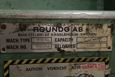 Used _UNKNOWN_ R-6-S Angle Bending Rolls Michigan US | Vander Ziel Machinery Sales #789510