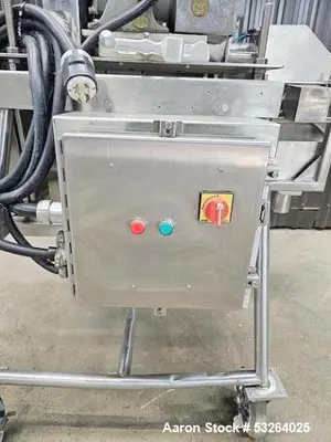 Stainless Hammer Mill by Fitzpatrick – Screw Feeder, Mounted on Casters
