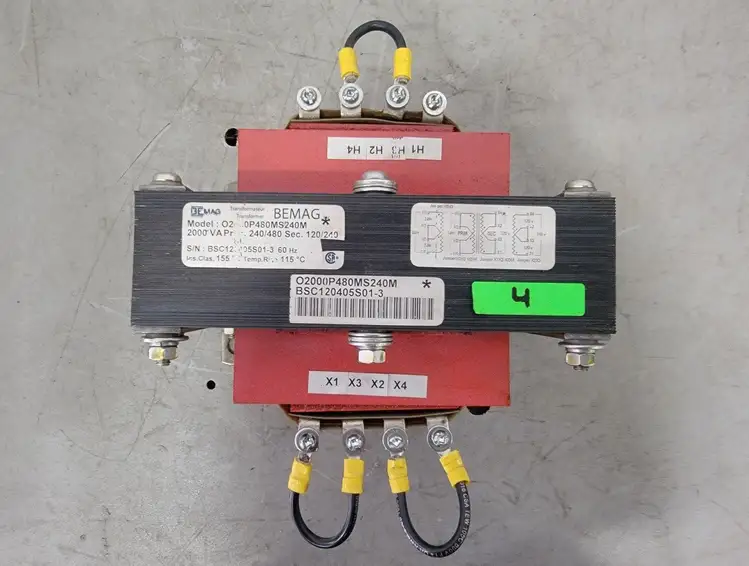 Used BEMAG O2000P480MS240M Transformers British Columbia CA | Lenmark #265983