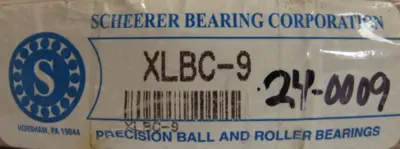 NEW SCHEERER BEARING XLBC-9 BEARING XLBC9
