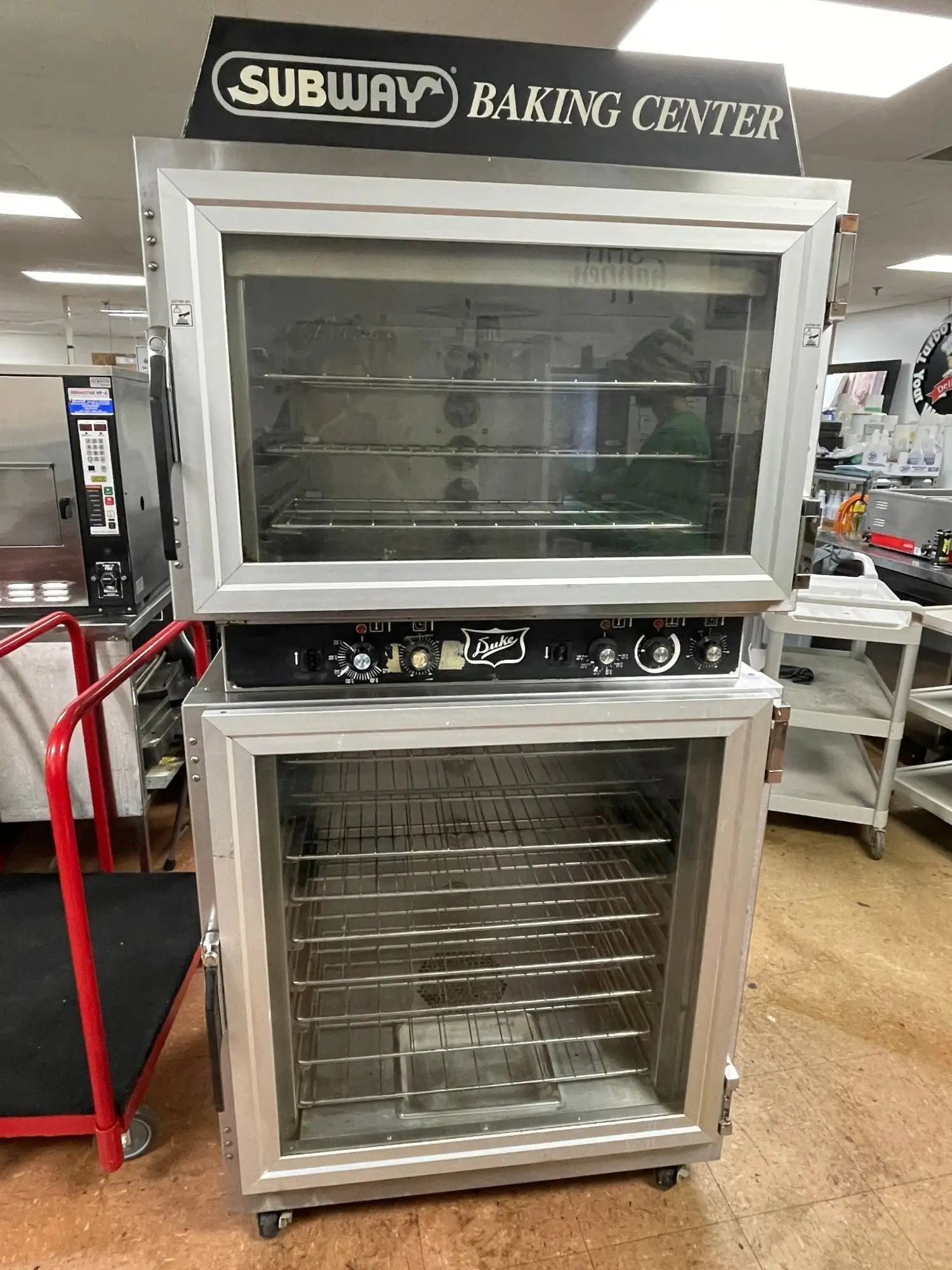 Used Duke Used Duke AHPO-618 Electric Convection Oven Humidity Proofer Combo 208V 1-PH Proofers (Bakery) Illinois US | Falcon Restaurant Supply #1375006