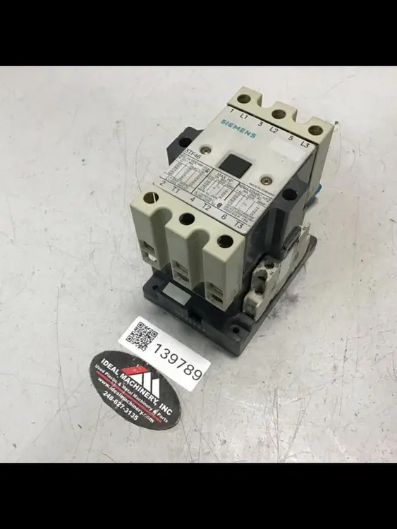 Used SIEMENS 3TF46 PLC Contactors Michigan US | Ideal Machinery #920713