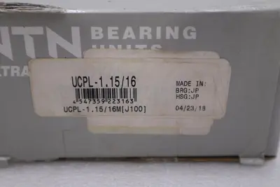 NEW IN BOX NTN UCPL-1.15/16M Pillow Block Bearing Ball 1-15/16" Bore STOCK H542A