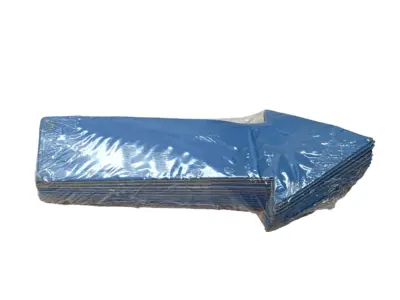 NEW SAFETYTAC RED ARROW FLOOR STICKER 10" X 3.5" TEAR IN BAG PKG OF 25