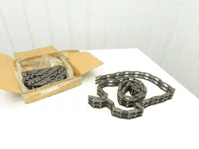 RF2060-2 Double Strand Roller Chain 1-1/2" Double Pitch 10' Length Lot of 2