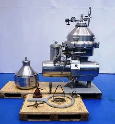 Alfa-Laval MRPX 214 TGV-44 warm milk separator, 316SS.