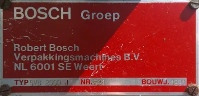 USED BOSCH SVB-2500