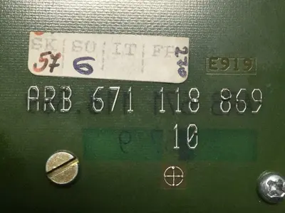 USED ARBURG 671 118 869