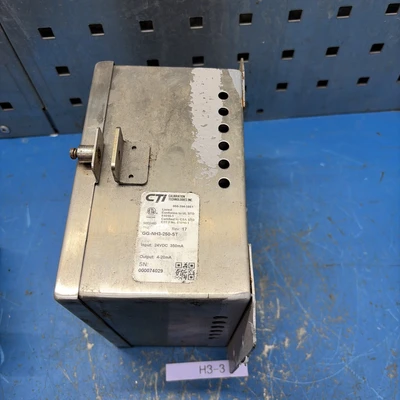 Used CTI GG-NH3-250-ST Gas Analyzers / Detectors Indiana US | J&J Industrial Supply #1455763