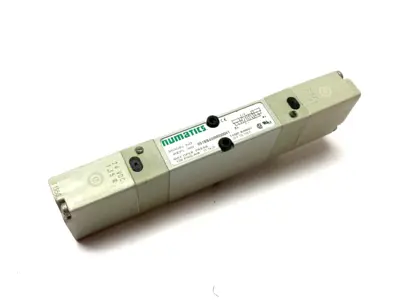 USED NUMATICS PNEUMATIC SOLENOID VALVE 2-POS 4-WAY 24VDC 120PSIG