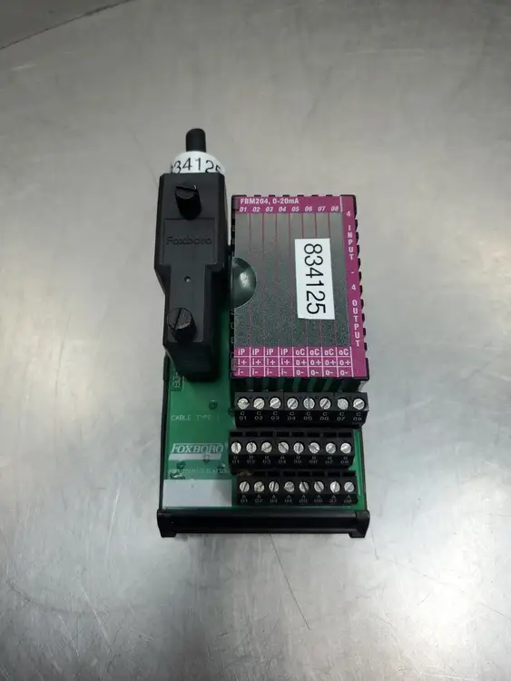Used Foxboro FBM204 0-20mA Field Process Terminal Assembly PLC Processors South Carolina US | Palmetto Automation #1542741