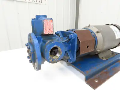 Gorman Rupp GHC1 1/2GF3-B0003 Positive Displacement Gear Pump 1.5"NPT 15GPM 2Hp