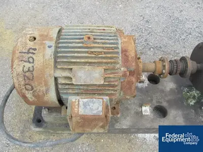 USED Wanner Engineering 4" X 3" Stan-Cor Centrifugal Pump, Type A40, KYNAR