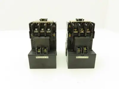 Fuji Electric SC35BAS SC-N2/SE Contactor 30HP 40A 600VAC Lot of 2