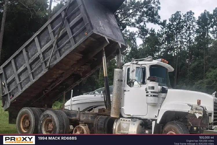 Used 1994 MACK RD688S Dump trucks Florida US | Proxy Equipment #1378345