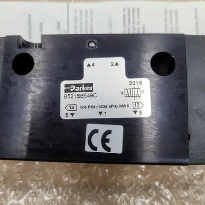 New | in-Stock PARKER PARKER SOLENOID VALVE B521BB549C IN A BOX Solenoid Valves | ND Industrial Surplus #1218748