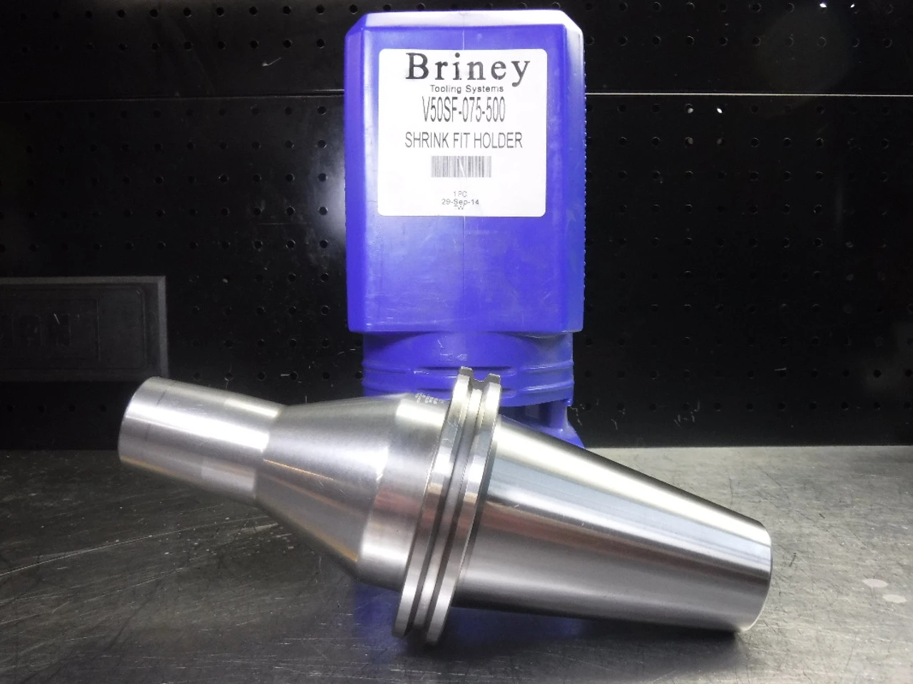 Briney CAT50 3/4" Shrink Fit Holder 5" Projection V50SF-075-500 (LOC1081)
