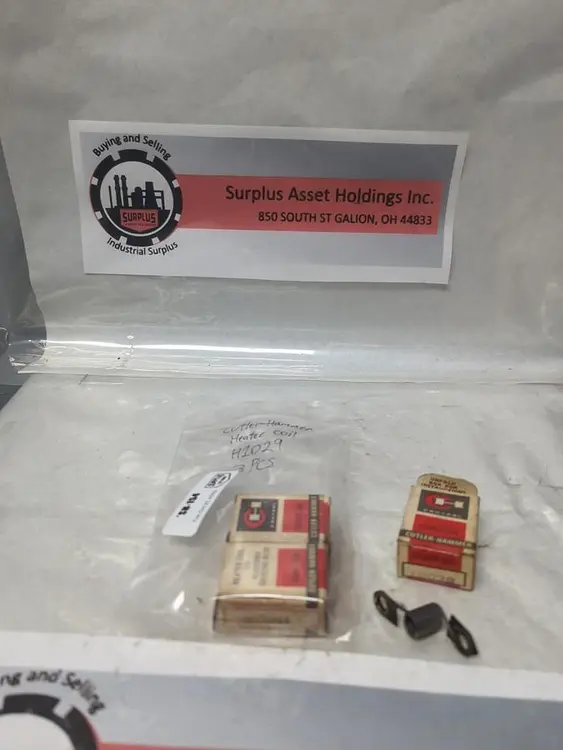 New | in-Stock CUTLER-HAMMER H1029 Heaters Ohio US | Surplus Asset Holdings #1237830