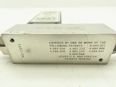 Unit UTM-2020 Mass Flow Controller N2 Gas 30 SLM Card Edge 500 PSI