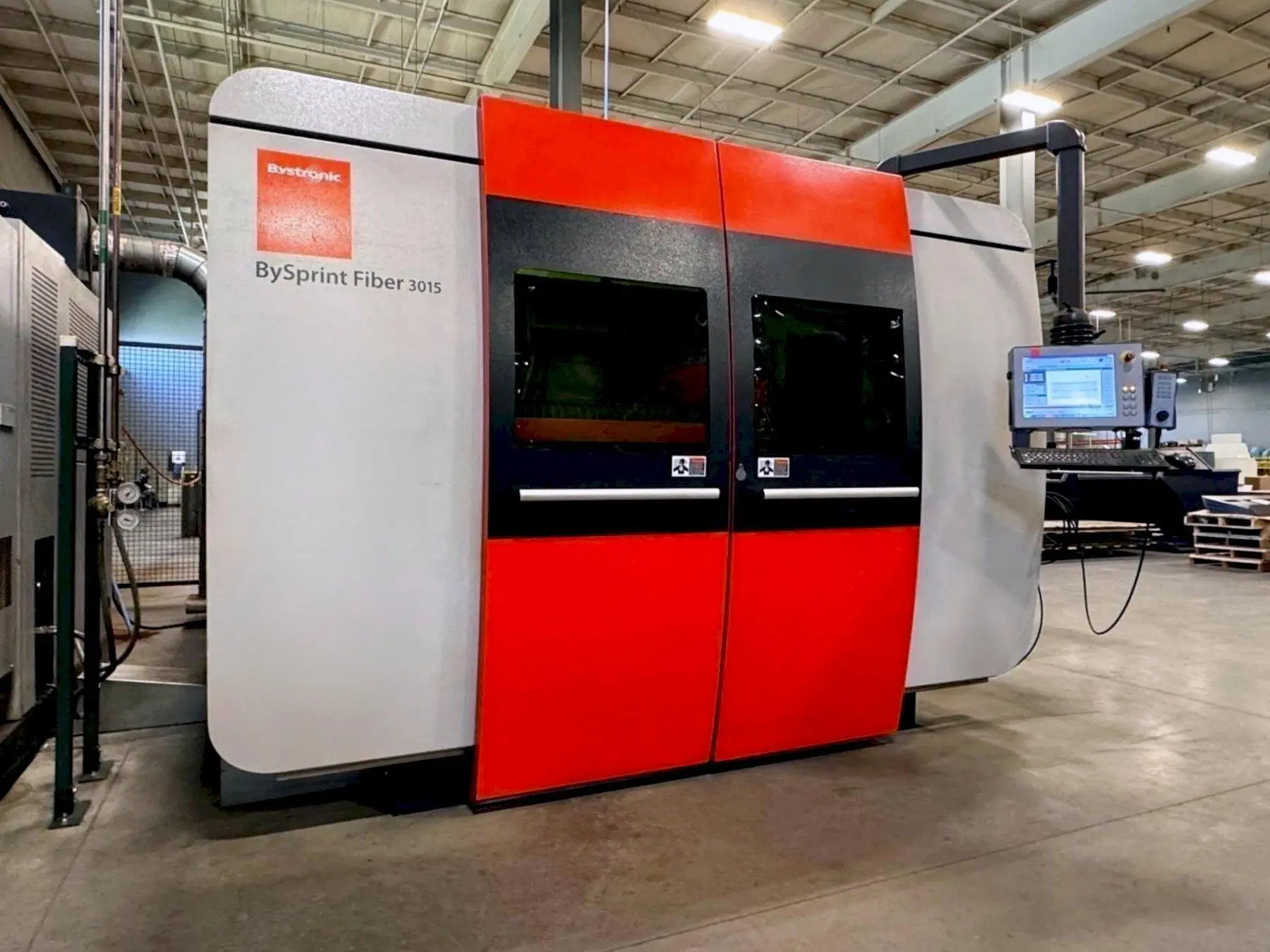 Used 2013 BYSTRONIC BYSPRINT FIBER 3015 Laser Cutters Illinois US | Machine Factory Outlet #1262837