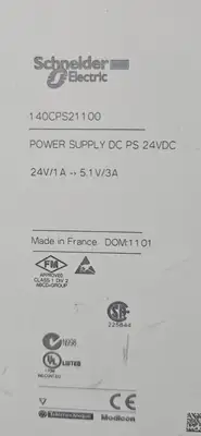 Schneider Automation 140CPS21100 - Modicon Power Supply (BIN535)