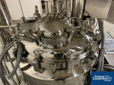 USED Lleal S.A. 590 Liter Lleal Reactor, 316 S/S, 3/3 Bar