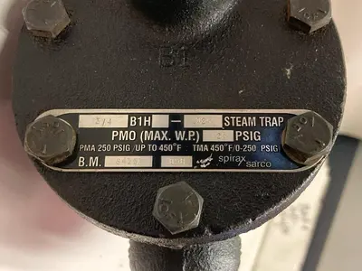 New | in-Stock SPIRAX B1H-125 Pump & Valve Parts Ohio US | Surplus Asset Holdings #1365817