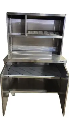 Custom Stainless steel Service & Packaging Station